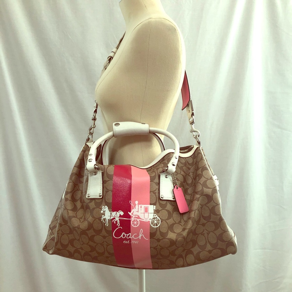 Coach overnight duffle bag